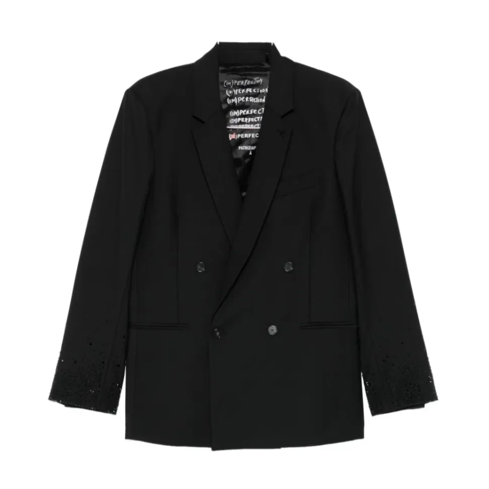 Blazer de doble botonadura