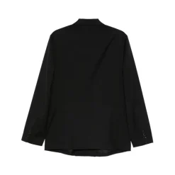 Blazer de Doble Botonadura con Bolsillos
