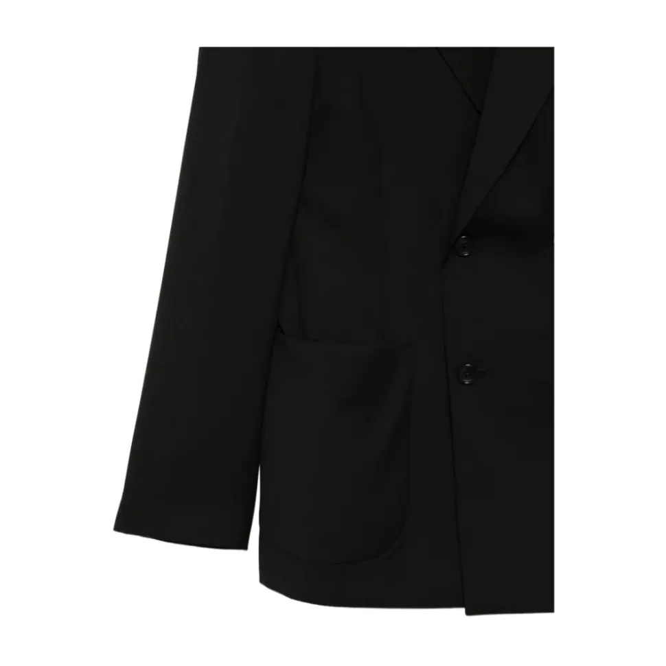 Blazer de Doble Botonadura con Bolsillos