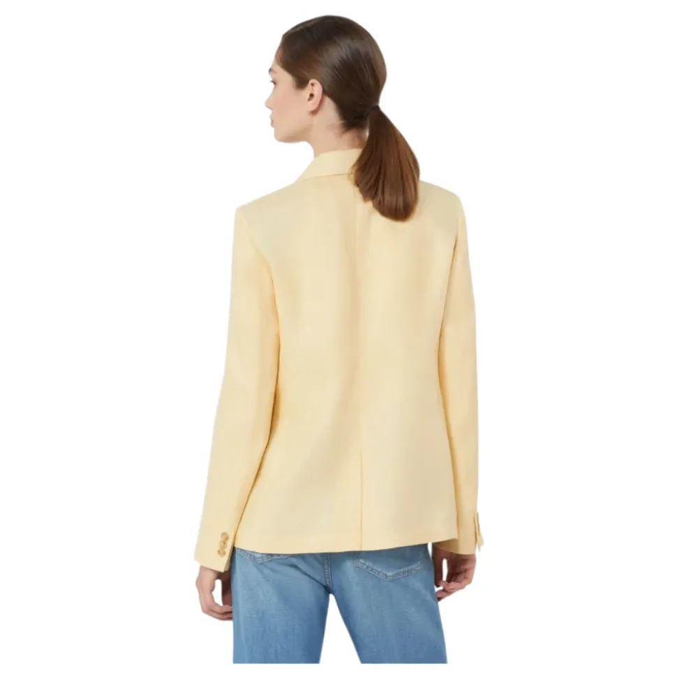 Blazer de Lino y Lona