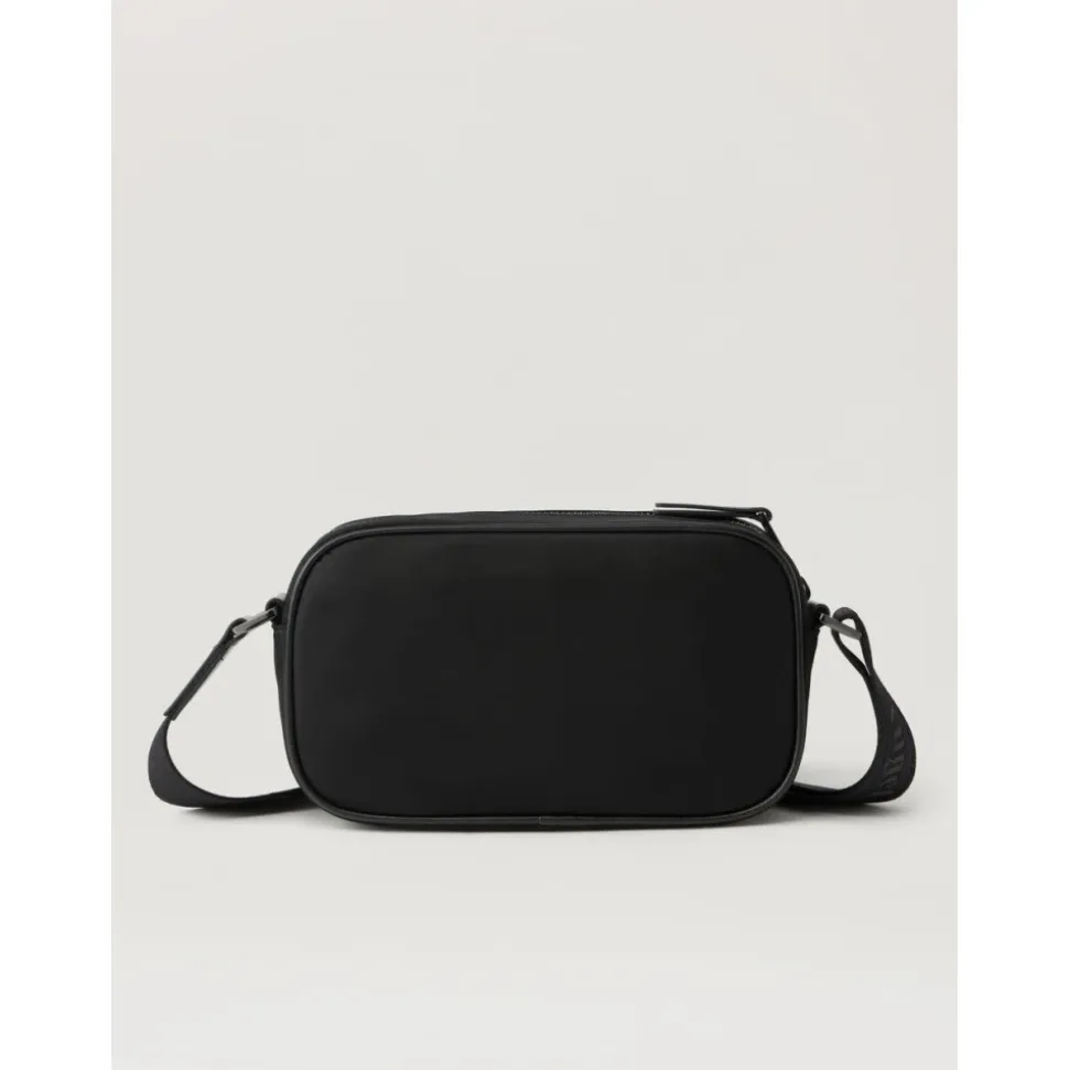 Bolso bandolera con logo de árbol