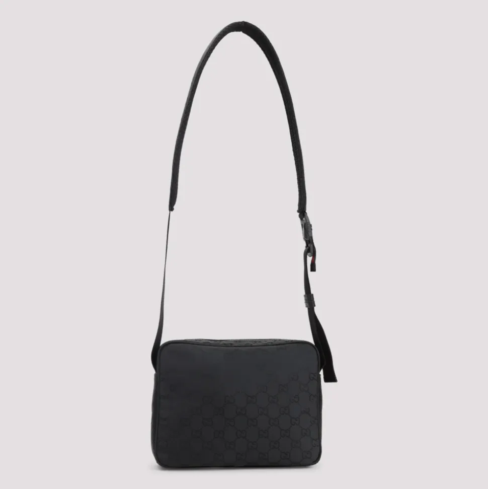 Bolso Bandolera de Poliamida Negro