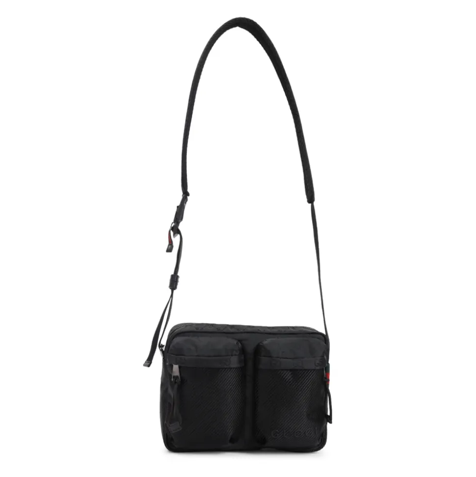 Bolso Bandolera de Poliamida Negro