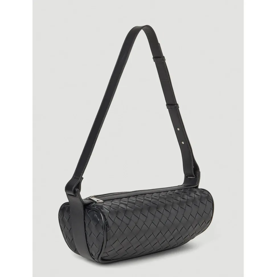Bolso Bandolera Intrecciato con Cremallera Superior