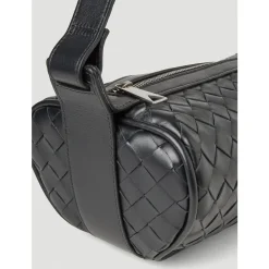 Bolso Bandolera Intrecciato con Cremallera Superior