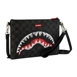 Bolso Clutch Cruzado Scribble Shark
