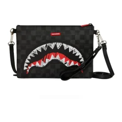 Bolso Clutch Cruzado Scribble Shark