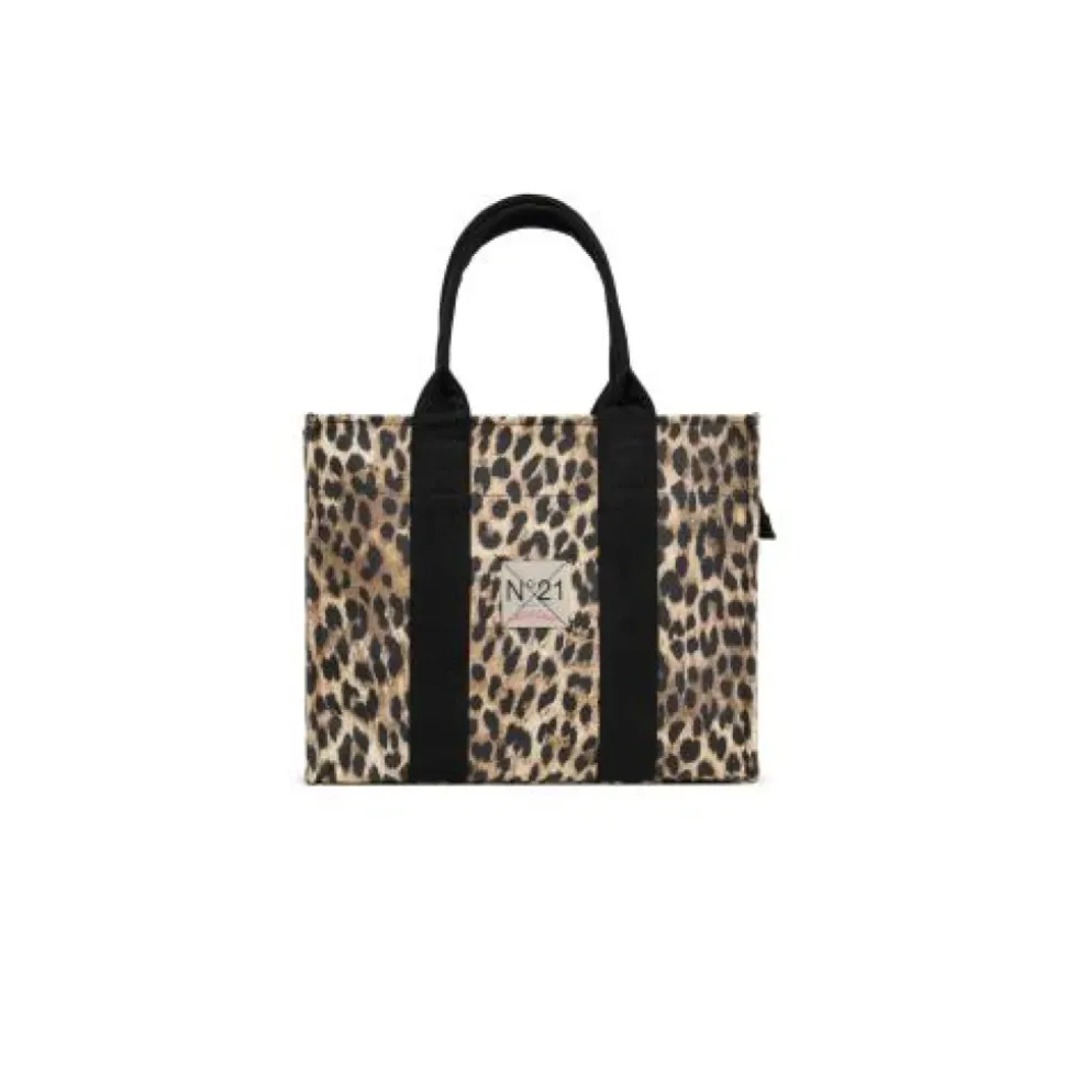 Bolso con estampado Animalier