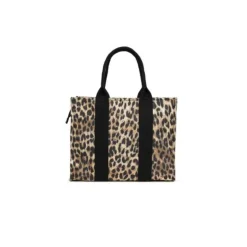 Bolso con estampado Animalier