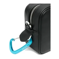 Bolso Cruzado con Logo en Relieve