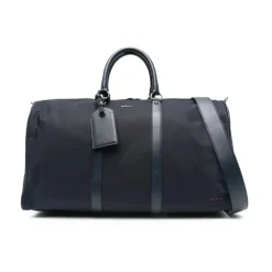 Bolso de Fin de Semana Azul de Lujo para Hombres