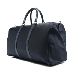 Bolso de Fin de Semana Azul de Lujo para Hombres