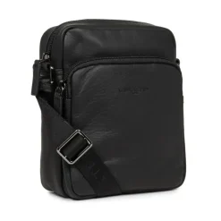 Bolso de hombro de cuero Soft Vintage negro