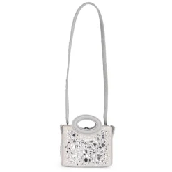 Bolso de mano con pedrería