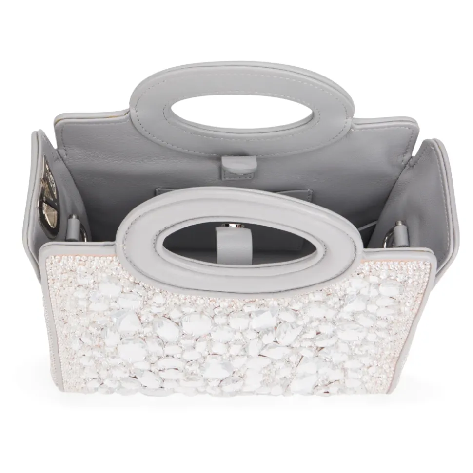 Bolso de mano con pedrería