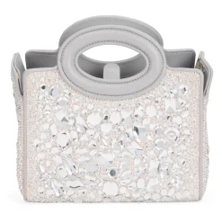 Bolso de mano con pedrería