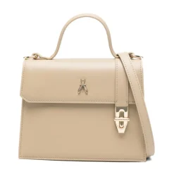Bolso de mano de piel