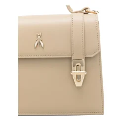 Bolso de mano de piel