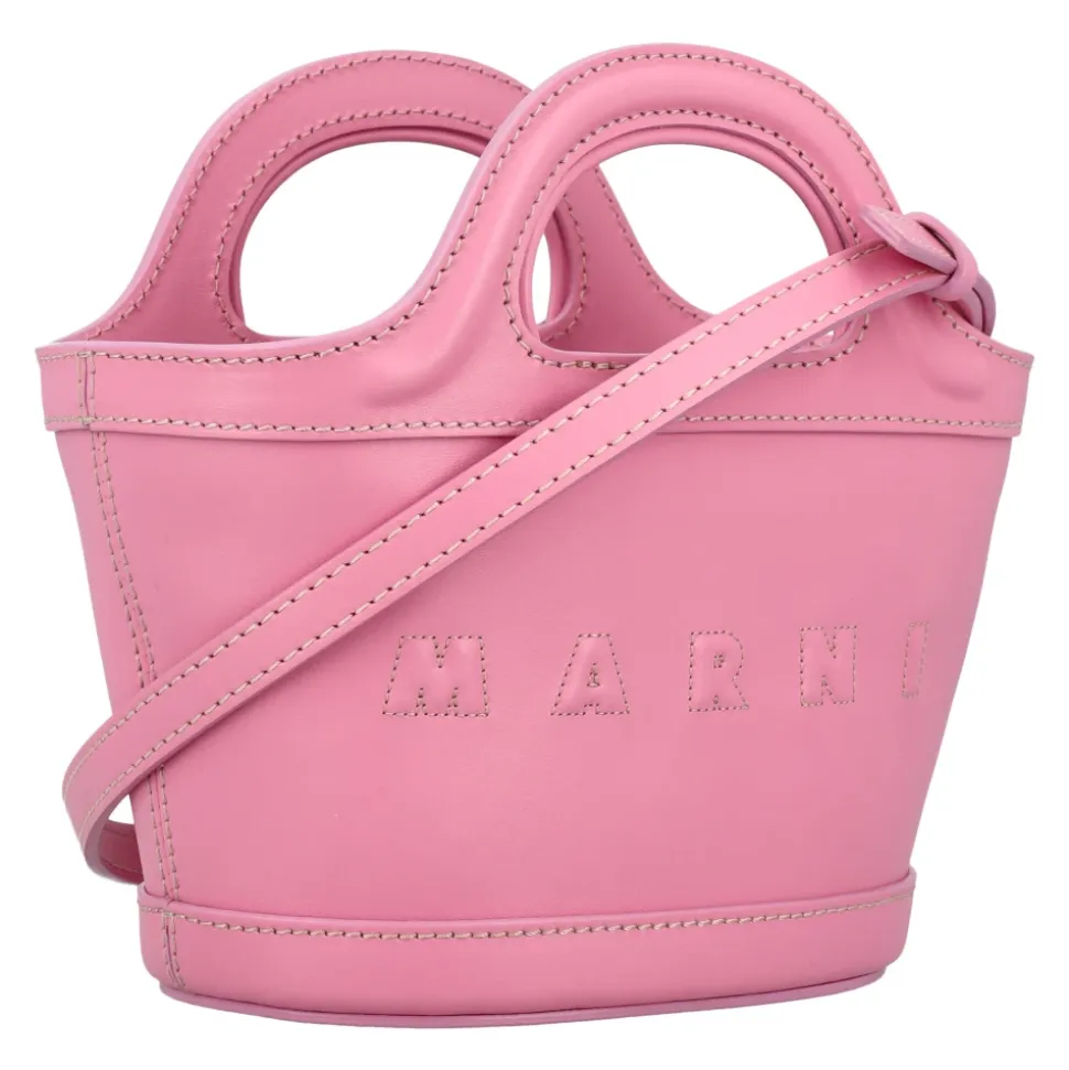Bolso de Mano Tropicalia de Cuero