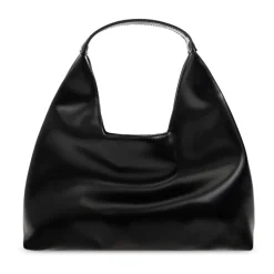 Bolso Tote con Logo y Adorno de Cristal