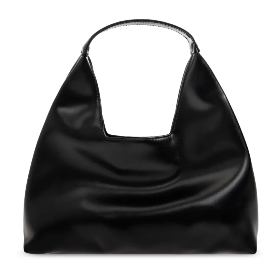 Bolso Tote con Logo y Adorno de Cristal