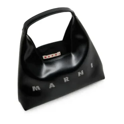 Bolso Tote con Logo y Adornos de Cristal