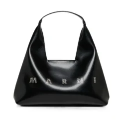 Bolso Tote con Logo y Adornos de Cristal