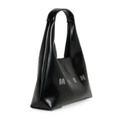 Bolso Tote con Logo y Adornos de Cristal