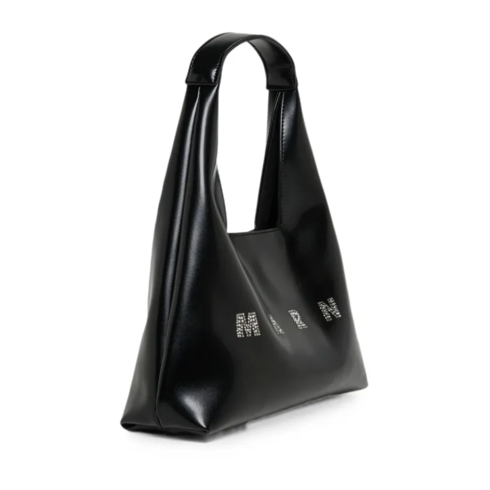 Bolso Tote con Logo y Adornos de Cristal
