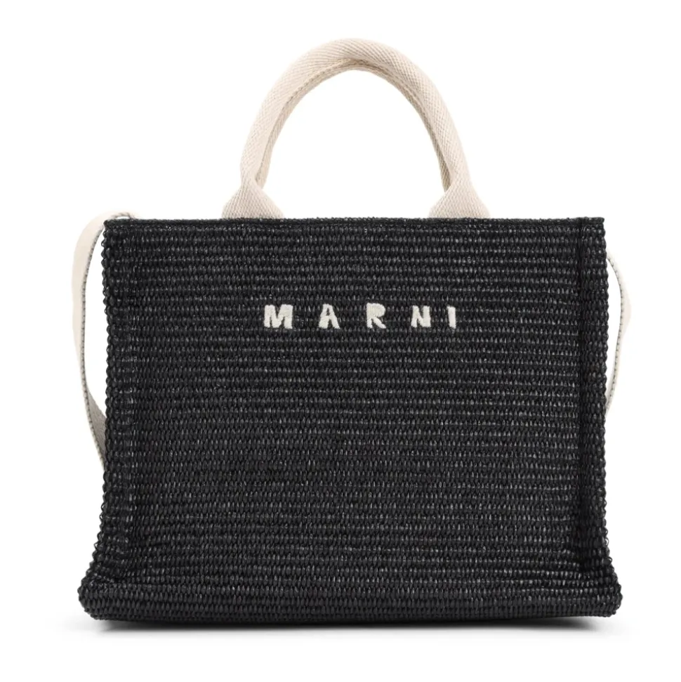 Bolso Tote Raffia East-West