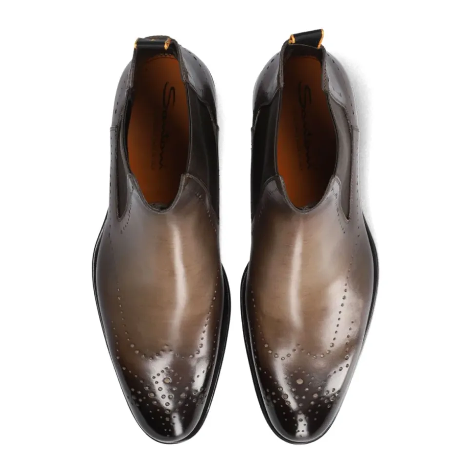 Bota Chelsea Brogue