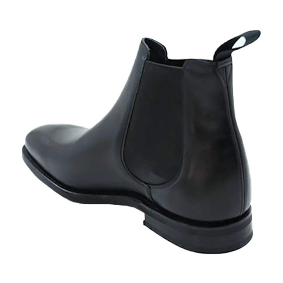 Bota Chelsea de piel de becerro