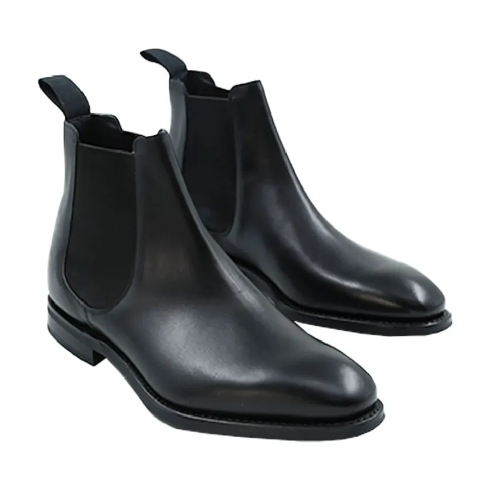 Bota Chelsea de piel de becerro