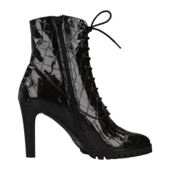 Bota de Tacón con Cordones