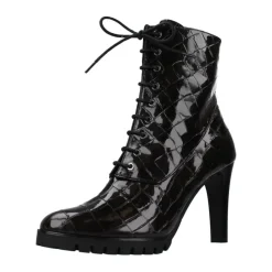 Bota de Tacón con Cordones