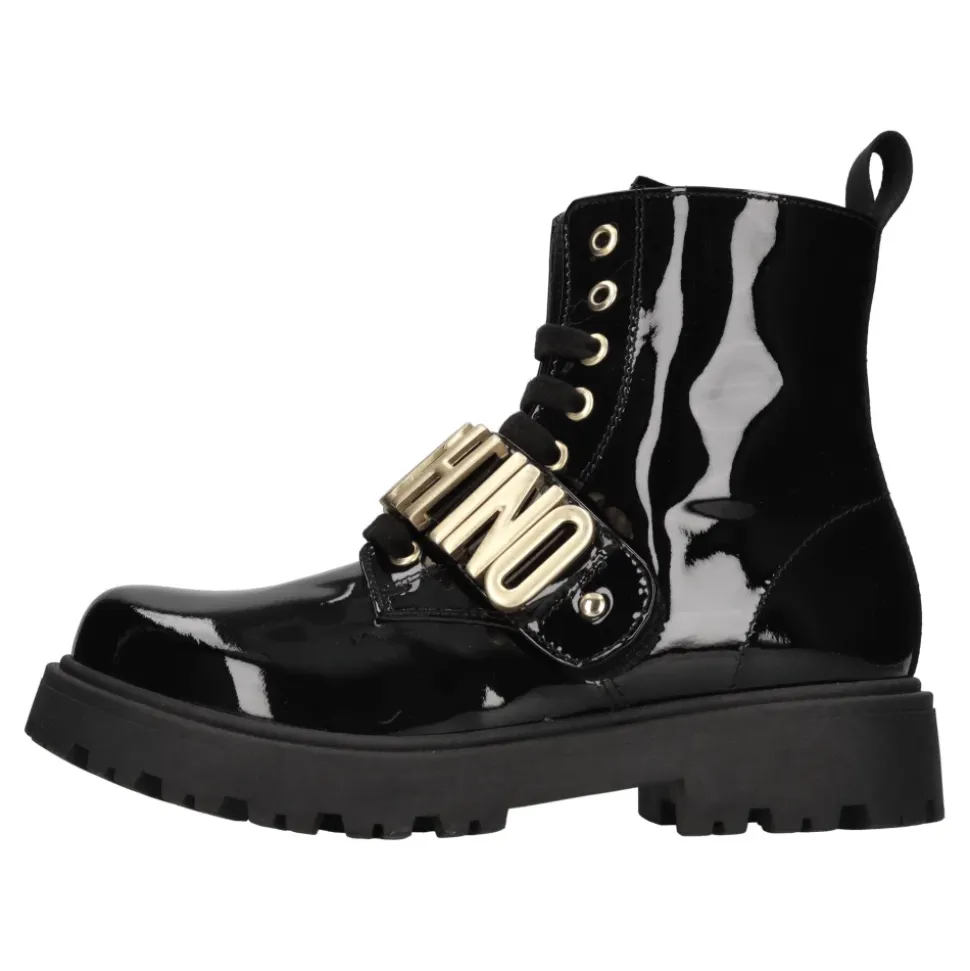 Bota de Tobillo de Charol