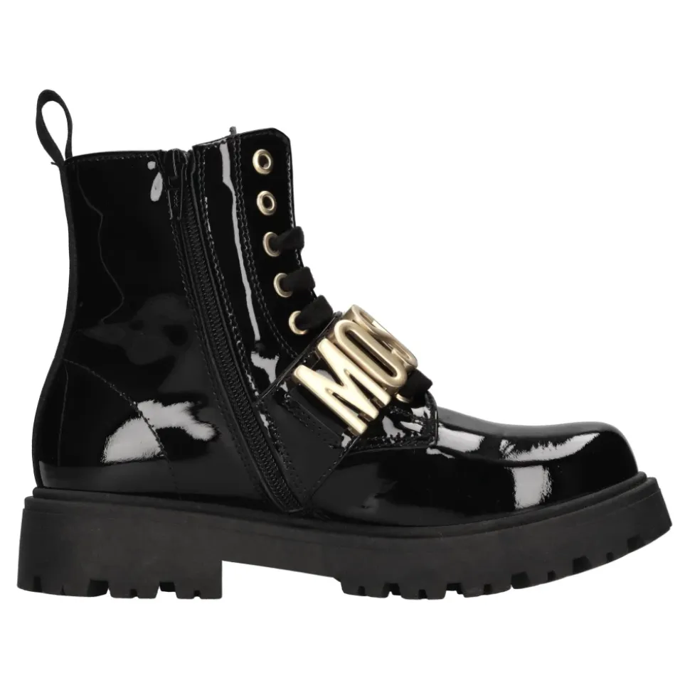 Bota de Tobillo de Charol