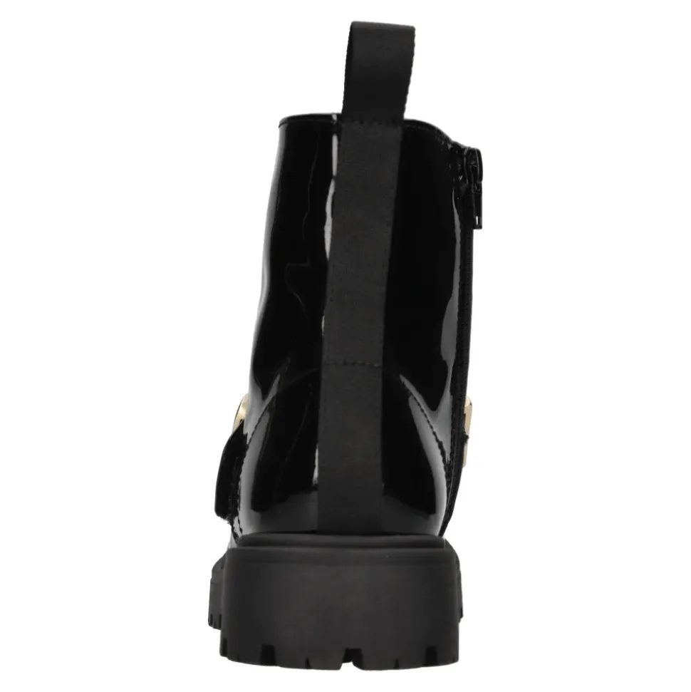 Bota de Tobillo de Charol