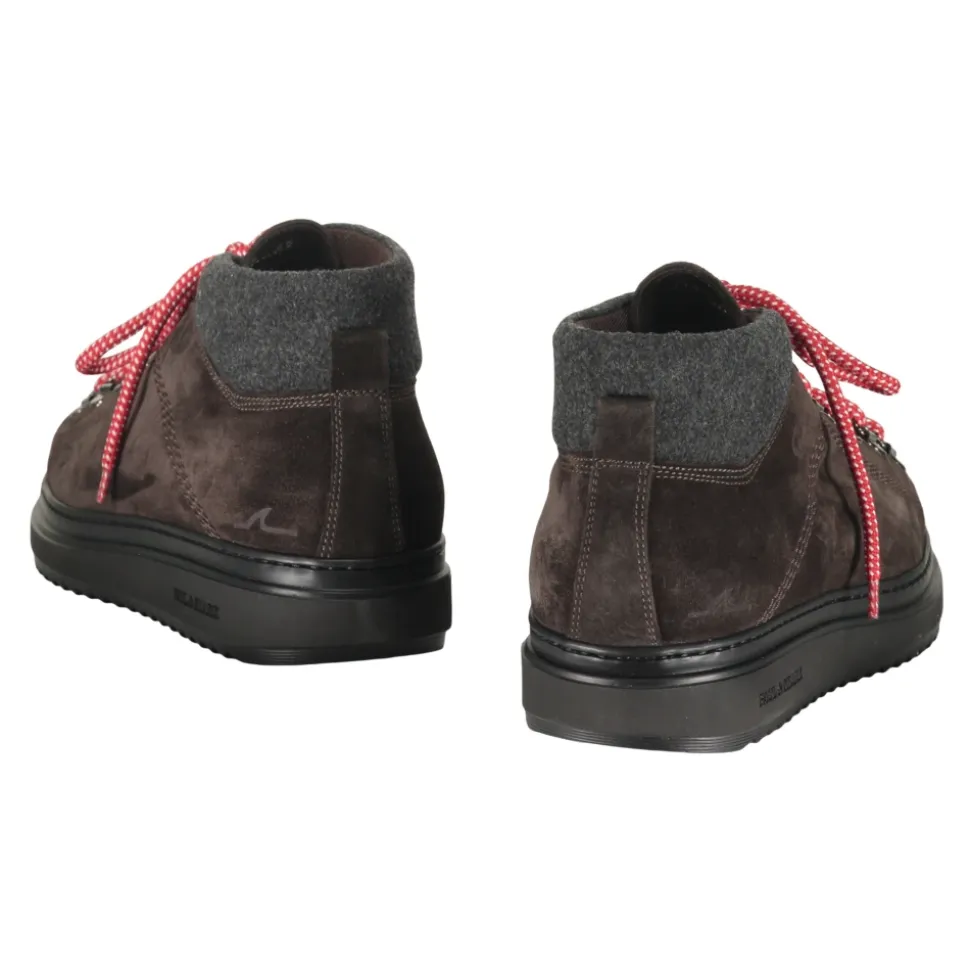 Botas altas con cordones