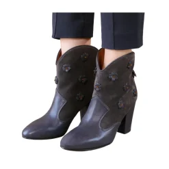 Botas Altas Rústicas de Cuero