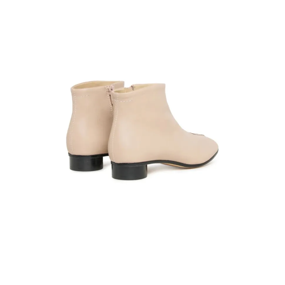 Botas bajas de cuero