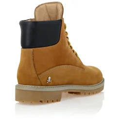 Botas Bajas Planas de Nabuk
