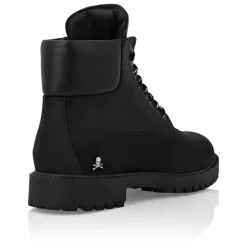 Botas Bajas Planas Nabuk