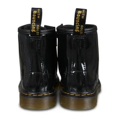 Botas Biker de Charol Negro Lamper