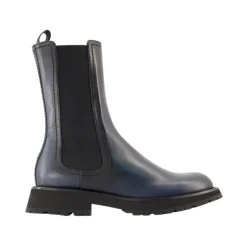 Botas Chelsea clásicas de piel de becerro lisa