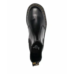 Botas Chelsea con Plataforma de Piel Lisa 2976