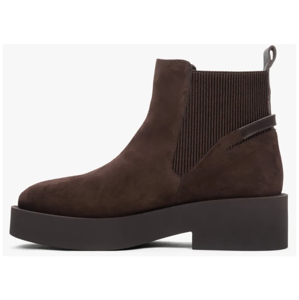 Botas Chelsea con suela gruesa