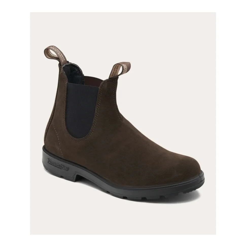 Botas Chelsea de ante impermeable
