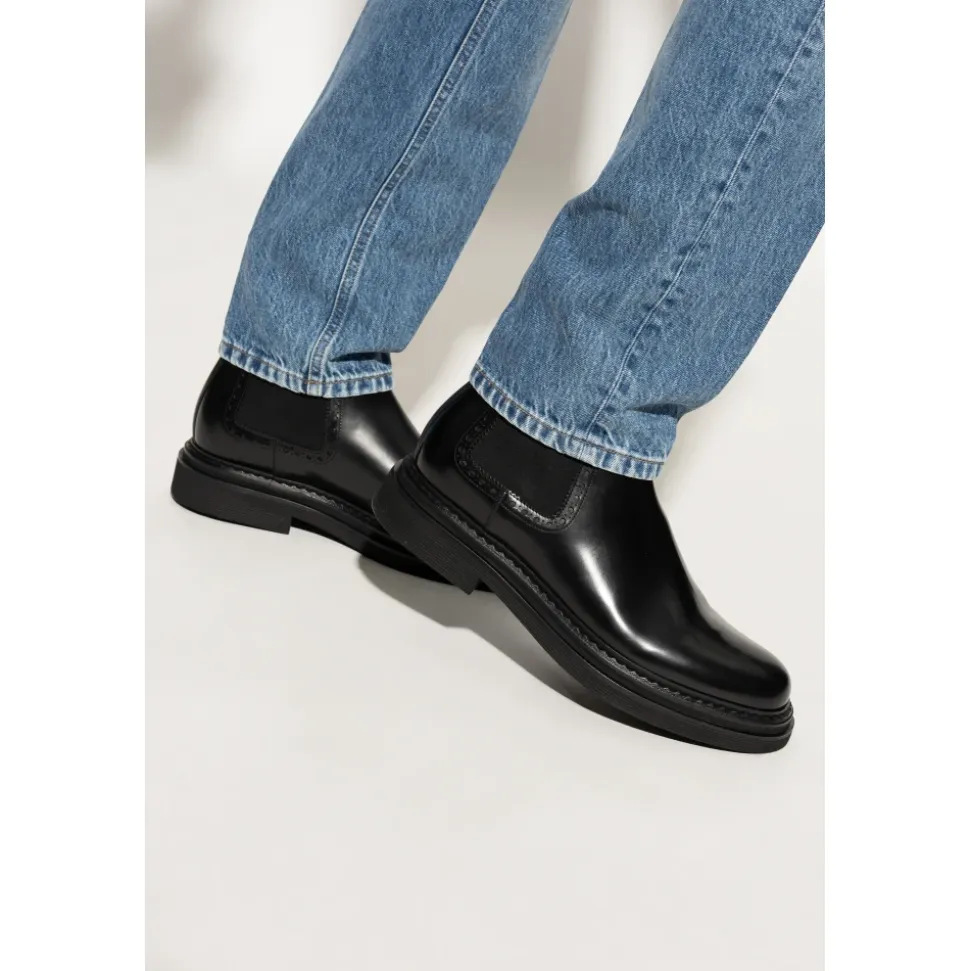 Botas Chelsea de cuero