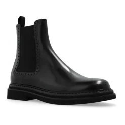 Botas Chelsea de cuero